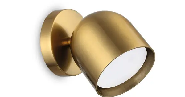 Ideal Lux Dodo sárgaréz fali lámpa (IDE-314129) GX53 1 izzós IP20 Végkiárusítás