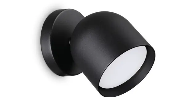 Ajánlat Ideal Lux Dodo fekete fali lámpa (IDE-314099) GX53 1 izzós IP20