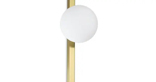 Ideal Lux Binomio sárgaréz-fehér fali lámpa (IDE-311319) G9 2 izzós IP20 Gyors szállítás