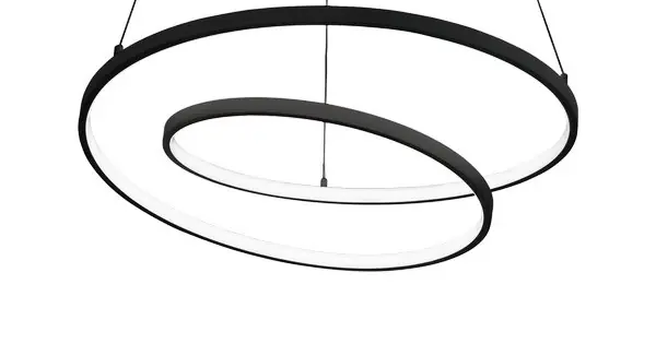Ideal Lux Oz fekete LED függesztett lámpa (IDE-342443) LED 1 izzós IP20 Ajánlat