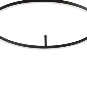 Akciós ár Ideal Lux Oracle Slim fekete LED mennyezeti lámpa (IDE-341927) LED 1 izzós IP20