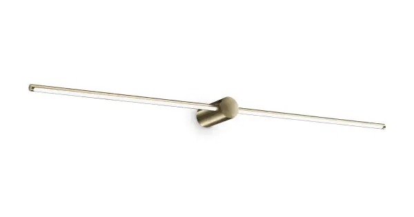 Különleges ajánlat Ideal Lux Filo sárgaréz LED fali lámpa (IDE-327785) LED 1 izzós IP20