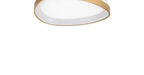 Ideal Lux Gemini sárgaréz LED mennyezeti lámpa (IDE-341453) LED 1 izzós IP20 Különleges ajánlat