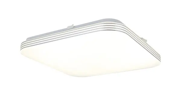 Milagro Ajax fehér-króm LED mennyezeti lámpa (MIL-EK5362) LED 1 izzós IP20 Népszerű