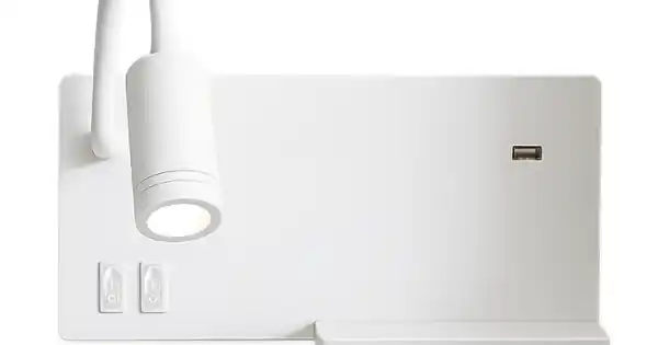 Milagro Shelf fehér LED fali lámpa (MIL-ML6343) LED 1 izzós IP20 Kiárusítás