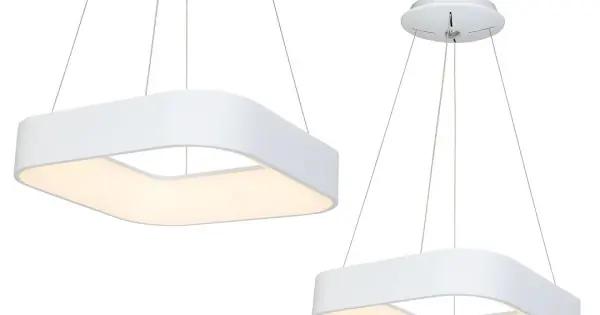 Végkiárusítás Milagro Astro fehér LED függesztett lámpa (MIL-ML569) LED 1 izzós IP20