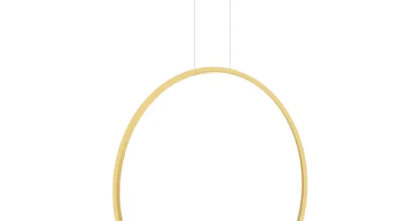 Árengedmény Milagro Saturno arany vízvédett LED függesztett lámpa (MIL-ML8857) LED 1 izzós IP44
