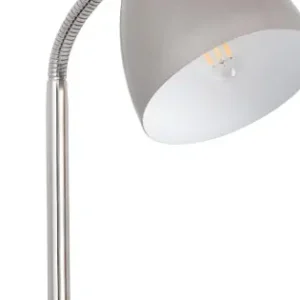 Kanlux Zara ezüst asztali lámpa (KAN-7560) E14 1 izzós IP20 Korlátozott ajánlat
