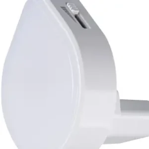 Expressz kézbesítés Kanlux Ulov fehér LED konnektorba dugható lámpa (KAN-37396) LED 1 izzós IP20