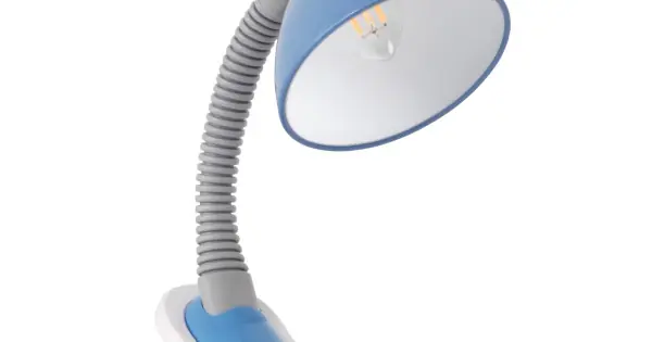Kanlux Suzi kék csiptetős lámpa (KAN-7152) E27 1 izzós IP20 Szezonális akció
