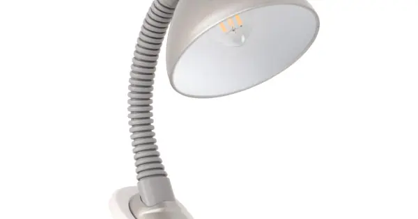 Olcsóbb Kanlux Suzi ezüst csiptetős lámpa (KAN-7150) E27 1 izzós IP20