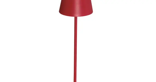 Kanlux Inita piros vezeték nélküli LED asztali lámpa (KAN-36322) LED 1 izzós IP54 Legkelendőbb