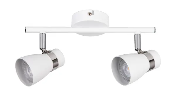 Outlet Kanlux Enali fehér mennyezeti spotlámpa (KAN-28762) GU10 2 izzós IP20