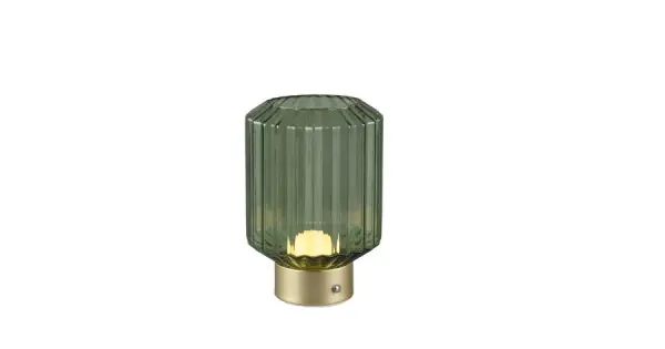 Bestseller Trio Lord sárgaréz-zöld LED asztali lámpa (TRI-R57761115) LED 1 izzós IP20