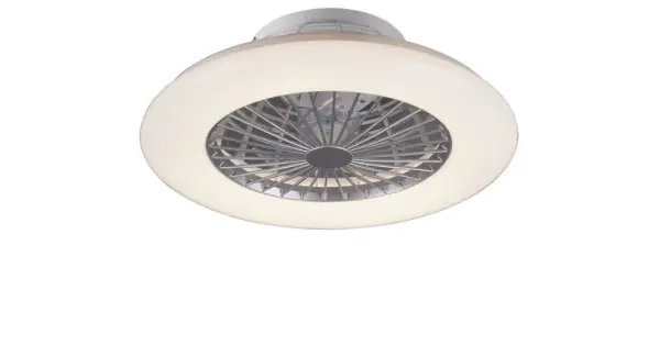 Trio Stralsund titán LED mennyezeti ventilátoros lámpa (TRI-R62522187) LED 1 izzós IP20 Azonnali szállítás