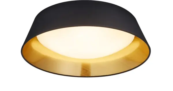 Utolsó esély Trio Ponts fekete-arany LED mennyezeti lámpa (TRI-R62871879) LED 1 izzós IP20