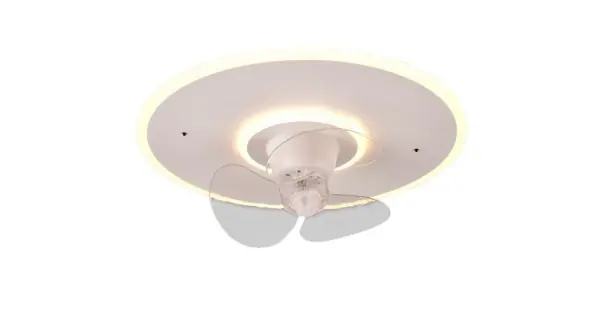 Népszerű Trio Nybro fehér LED mennyezeti ventilátoros lámpa (TRI-R64133131) LED 1 izzós IP20