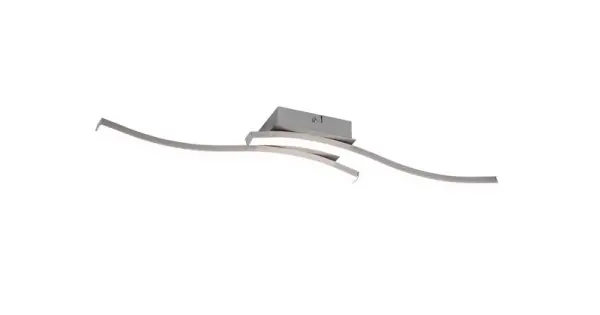 Trio Route matt nikkel LED mennyezeti lámpa (TRI-R62472407) LED 2 izzós IP20 Újdonság