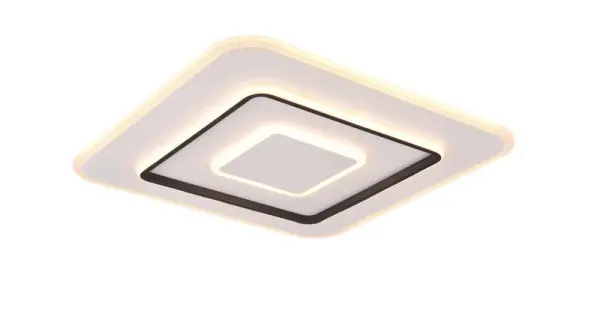 Trio Jora fehér-fekete LED mennyezeti lámpa (TRI-R64293931) LED 1 izzós IP20 Népszerű