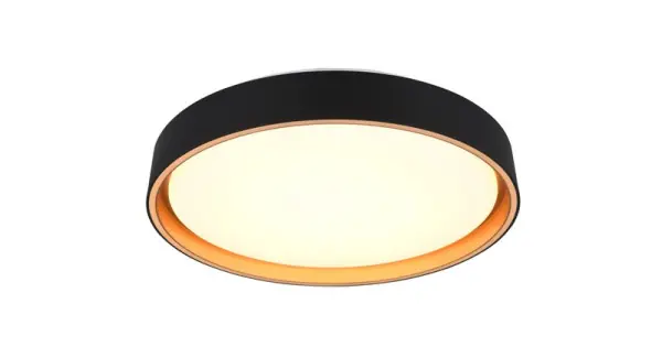 Olcsó Trio Felis fekete-arany LED mennyezeti lámpa (TRI-R64391080) LED 1 izzós IP20
