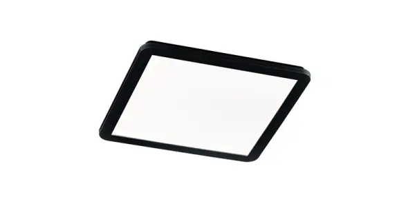 Újdonság Trio Camillus fekete fürdőszobai LED mennyezeti lámpa (TRI-R62932032) LED 1 izzós IP44