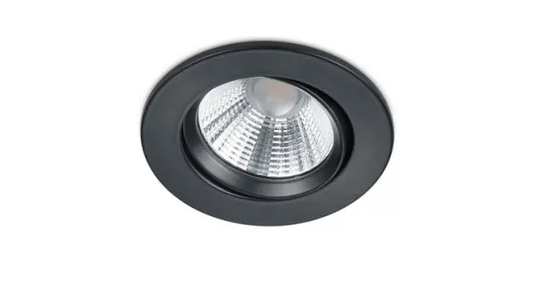 Kedvezményes ár Trio Pamir fekete-fehér fürdőszobai LED beépíthető lámpa (TRI-650510132) LED 1 izzós IP23