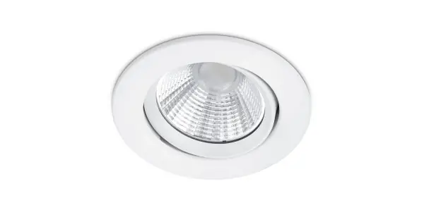 Expressz kézbesítés Trio Pamir fehér fürdőszobai LED beépíthető lámpa (TRI-650510131) LED 1 izzós IP23