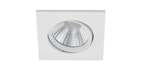 Expressz szállítás Trio Pamir fehér fürdőszobai LED beépíthető lámpa (TRI-650410131) LED 1 izzós IP23
