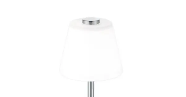 Ajánlat Trio Emerald matt nikkel-fehér LED asztali lámpa (TRI-525490107) LED 1 izzós IP20