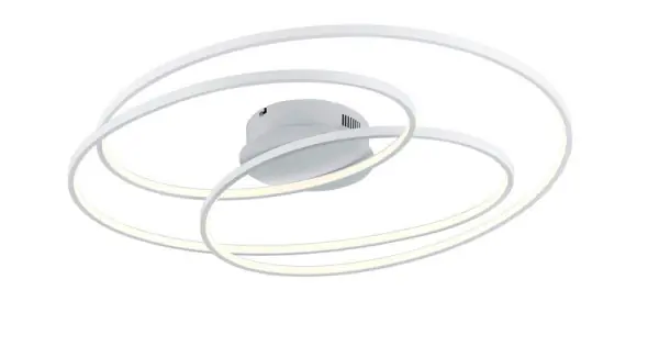 Trio Gale fehér LED mennyezeti lámpa (TRI-673918031) LED 1 izzós IP20 Szuper akció