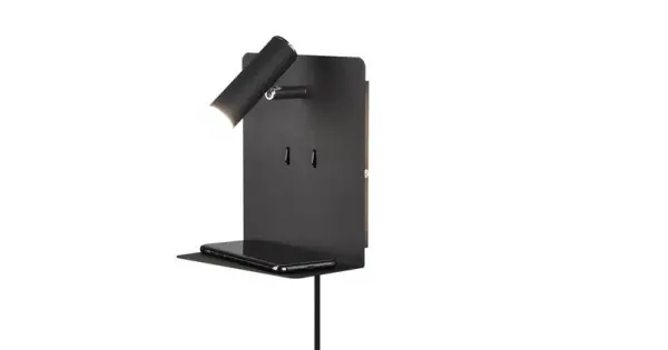Ajánlat Trio Element fekete LED fali lámpa (TRI-222570232) LED 1 izzós IP20