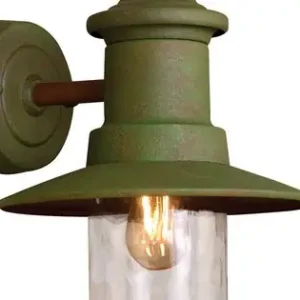 Prémium Klausen Oliver zöld kültéri falikar (KL133006) E27 1 izzós IP44