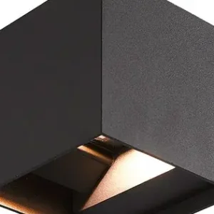 Alacsony ár Klausen Expert B fekete LED kültéri fali lámpa (KL121044) LED 1 izzós IP54