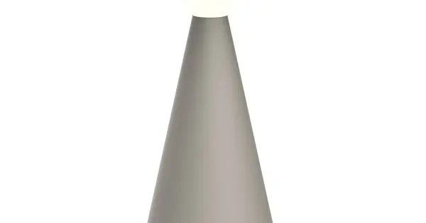 Végkiárusítás Klausen Vivid bézs LED kültéri napelemes asztali lámpa (KL148018) LED 1 izzós IP44