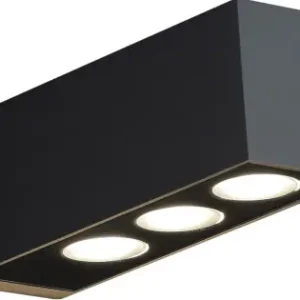 Vedd meg most Klausen Hunter 3 fekete LED kültéri fali lámpa (KL121058) LED 1 izzós IP54
