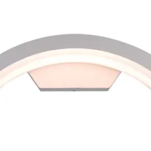 Azonnali szállítás Klausen Delta 3 fehér LED kültéri fali lámpa (KL121037) LED 1 izzós IP54