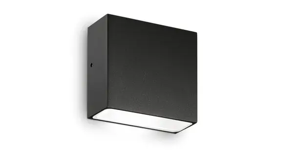 Ideal Lux Tetris-1 fekete kültéri fali lámpa (IDE-326955) G9 1 izzós IP44 Kiárusítás