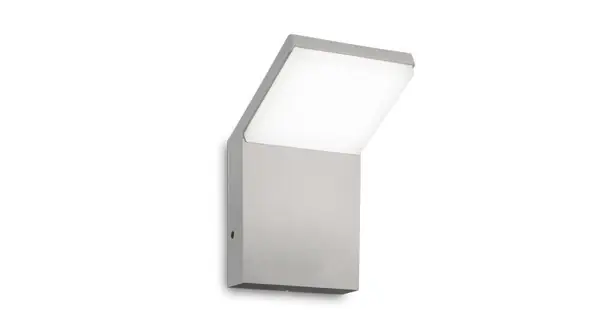 Ideal Lux Style szürke-fehér LED kültéri fali lámpa (IDE-322650) LED 1 izzós IP54 Legjobb ár