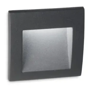 Ajánlat Ideal Lux Wire szürke-fehér falba/talajba építhető LED kültéri lámpa (IDE-255521) LED 1 izzós IP65