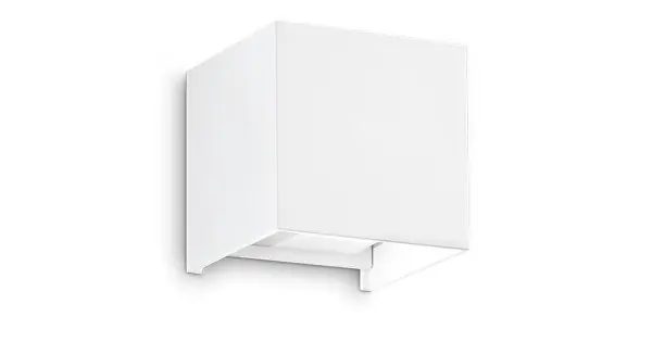 Kedvezményes ár Ideal Lux Atom fehér LED kültéri fali lámpa (IDE-313436) LED 1 izzós IP54