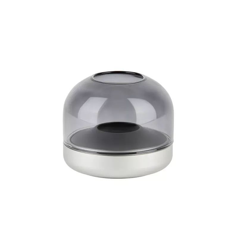 Népszerű Glow 08 Frosted Silver LED gyertyatartó homályos ezüst