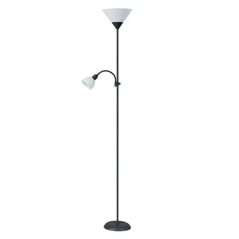 Action Állólámpa, fekete, H 178 cm, E27 1x MAX 100W + E14 1x MAX 25W - Raba-4062 Legjobb ár