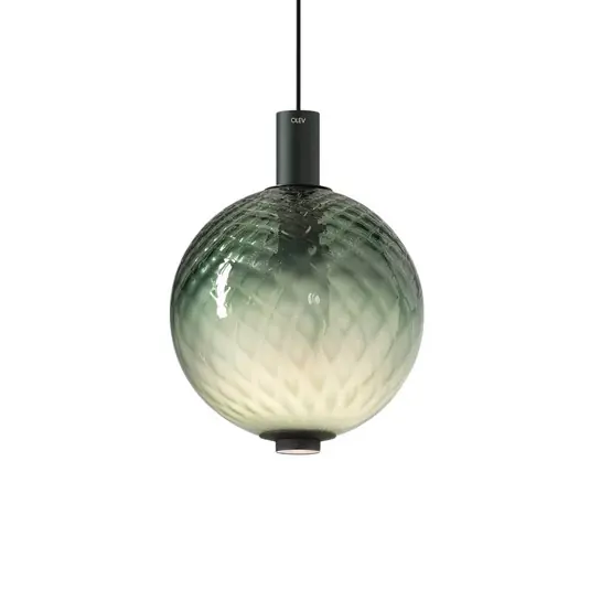 Legjobb ár OLEV LED függesztett lámpa BEAM STICK NUANCE BALLOTON, zöld Ø 20 cm 927