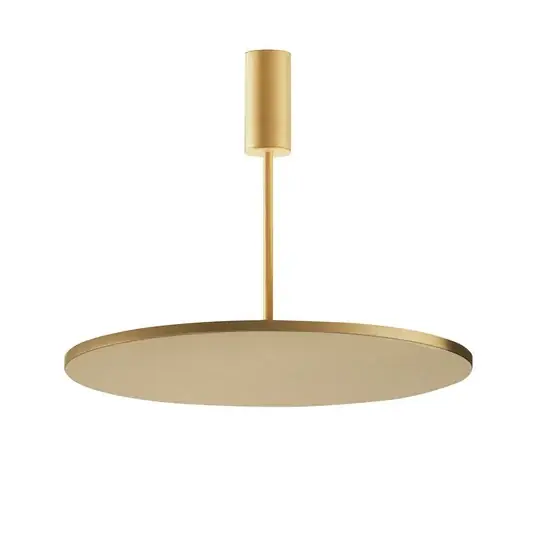 Gyors kiszállítás OLEV LED mennyezeti lámpa FLUENTIS, arany, Ø 54 cm, fém 2700 K