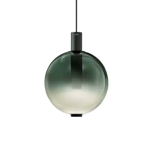 OLEV LED lógó világítás BEAM STICK NUANCE, zöld, Ø 20 cm, 927 Prémium