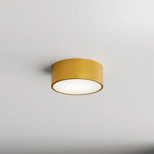 Gyors szállítás Cleo 200 mennyezeti lámpa, arany, érzékelő, IP20, Ø 20 cm, E27