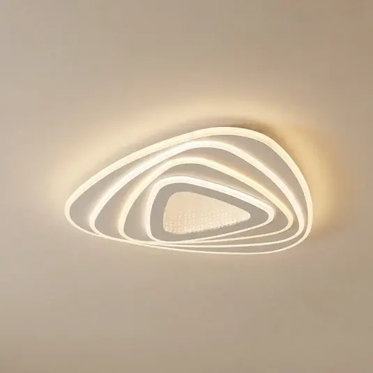 Lindby LED mennyezeti világítás Rebeka, 48x49 cm, CCT, távirányító Azonnali szállítás