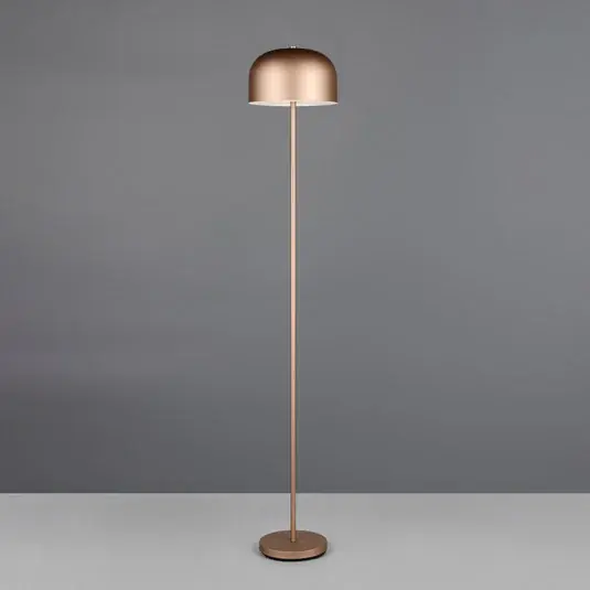 LED tölthető állólámpa Jeff, kávé, dimmelhető, magasság 147 cm Ne maradj le