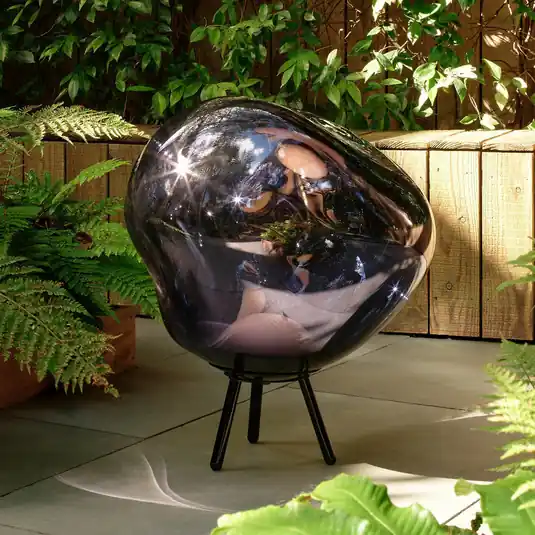 Azonnal elérhető Tom Dixon LED akkumulátoros teraszlámpa Melt large, füstszürke