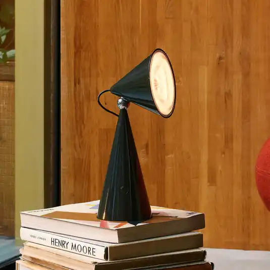 Legjobb ár Tom Dixon LED asztali lámpa Pose Task Light, antracit, 41 cm